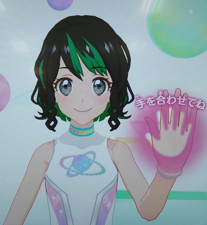 マイキャラちゃん１回目のメイク